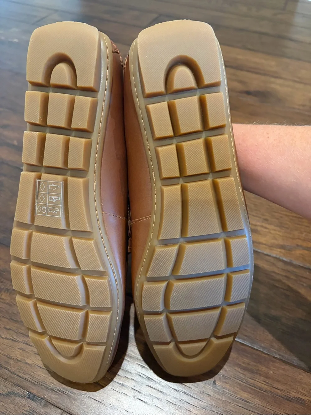 Coach Men’s Tan/Brown Signature Canvas Penny Loafers